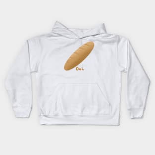 Oui Baguette Kids Hoodie